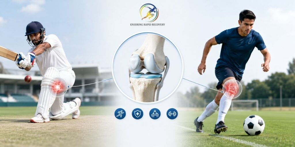 Cricket and Football Knee Injuries: Causes, Treatment & Prevention Guide