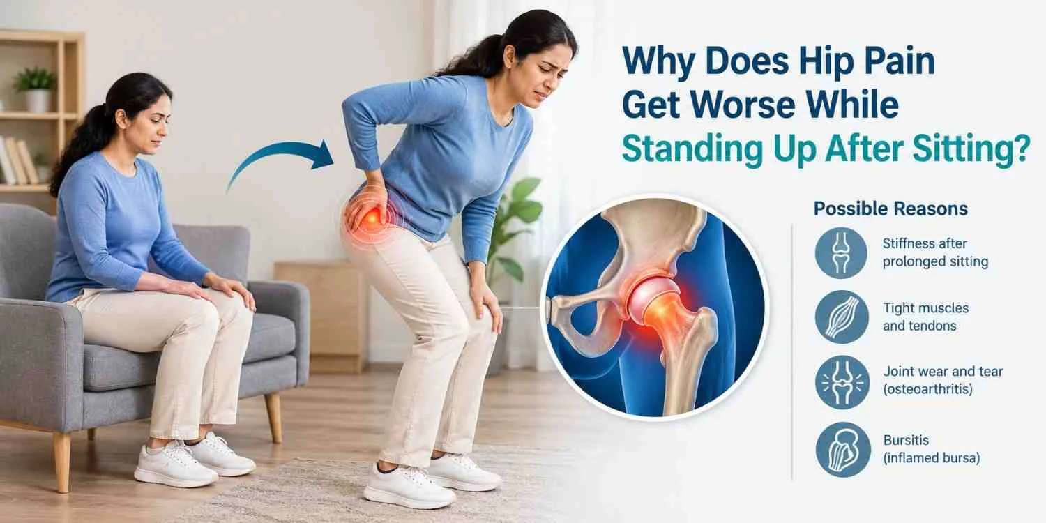 Why Does Hip Pain Get Worse While Standing Up After Sitting